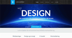 Desktop Screenshot of lund-co.dk